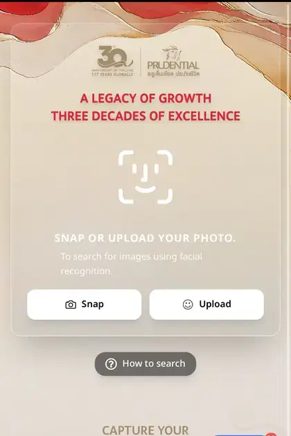 Prudential — หน้า gallery ค้นหารูปด้วยใบหน้าบน SiKram