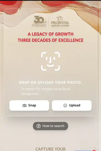 Prudential — หน้า gallery ค้นหารูปด้วยใบหน้าบน SiKram